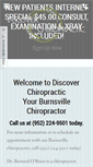 Mobile Screenshot of discoverchirohealth.com